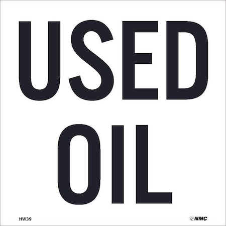 USED OIL, 6X6, PS VINYL